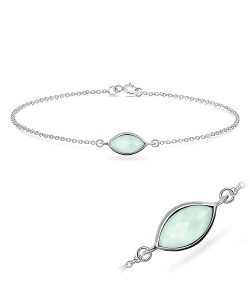 Amazonite Silver Bracelets BRS-389